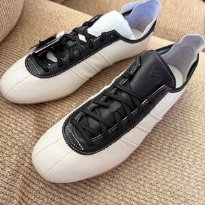 adidas Y-3 Black and Cream Sneakers